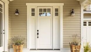 Exterior Painting - Front Door and Frame