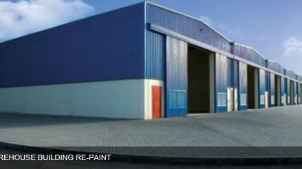 Commercial Painting Warehouse Exterior Re-paint